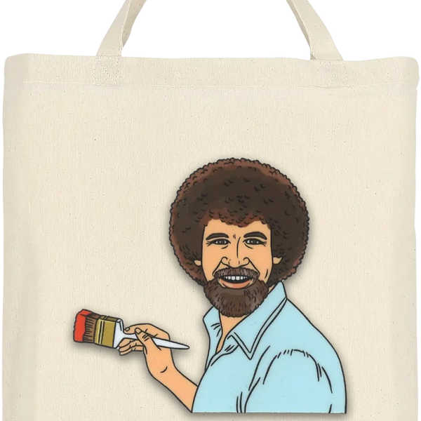 Bob Ross Beutel Kurz Natur