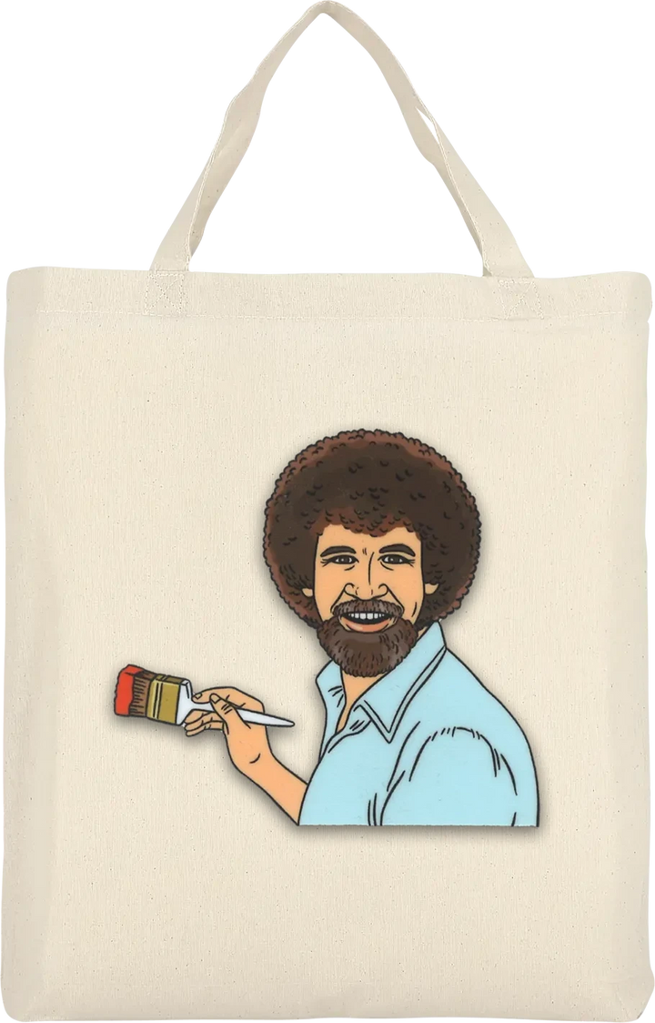 Bob Ross Beutel Kurz Natur