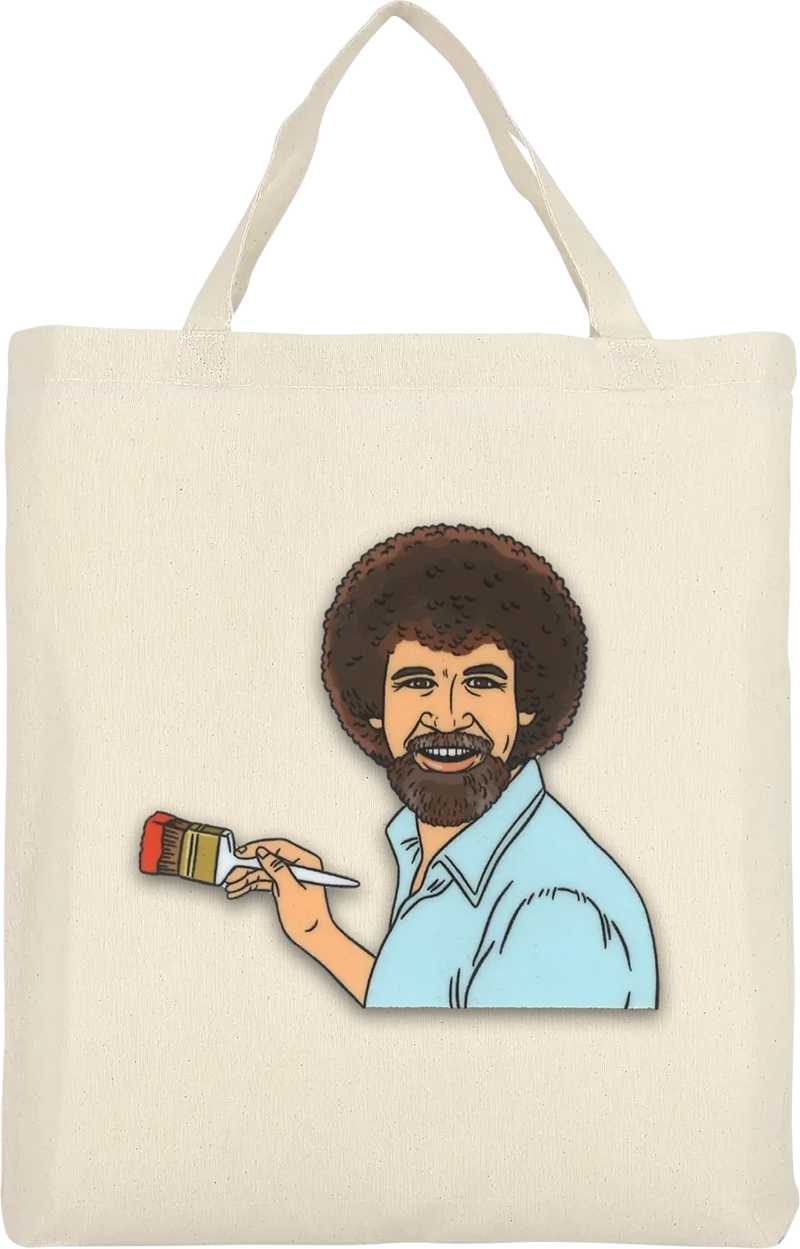 Bob Ross Beutel Kurz Natur