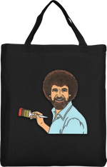 Bob Ross Beutel Kurz Schwarz