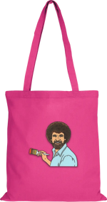 Bob Ross Beutel Lang Pink