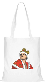 Freddy Mercury Beutel Lang Weiß