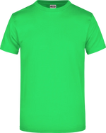 Round Heavy T-Shirt — Limettengrün