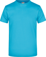 Round Heavy T-Shirt — Türkis