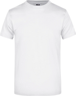 Round Heavy T-Shirt — Weiß