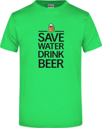 Save Water Drink Beer T-Shirt