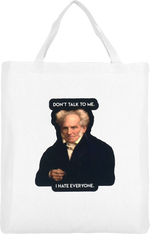Schopenhauer Beutel Kurz Weiß