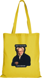 Schopenhauer Beutel Lang Gelb