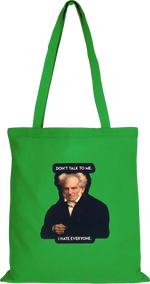 Schopenhauer Beutel Lang Maigrün