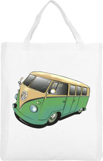 VW Bulli Beutel Kurz Weiß